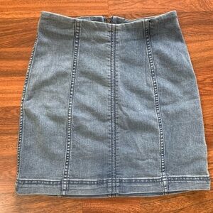 Free People - Modern Femme Denim Skirt Sz 0